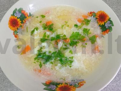 Garbanotas sriuba su bulguru vištienos sultinyje pagrindine nuotrauka