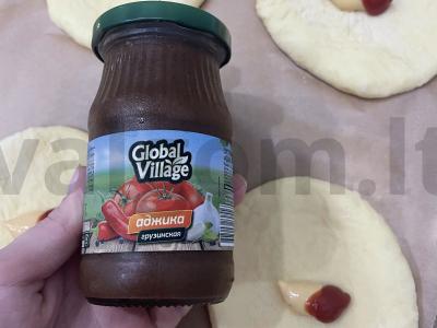 Pica „Mokyklinė“ su adžika Žingsnis 3