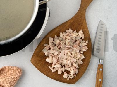 Špinatų sriuba su kiaušiniu Žingsnis 3