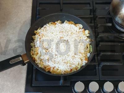 Troškinta kopūstai su ryžiais ir daržovėmis Žingsnis 7