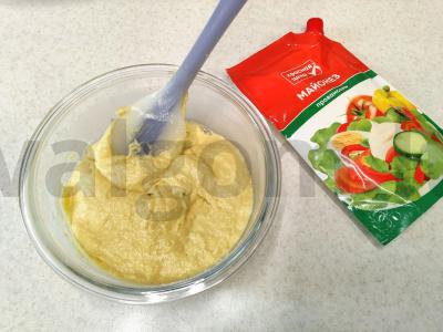 Oranžiniai spurgos su majonezu Žingsnis 3