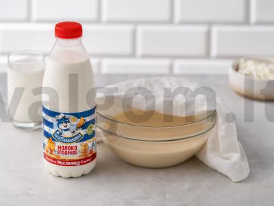 Nalistnikai su puriu varškės įdaru Žingsnis 4