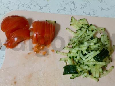 Namų šašlykinė su vištienos filė ir daržovėmis Žingsnis 3