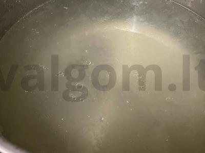 Vištienos ir petražolių sriuba su makaronais Žingsnis 1