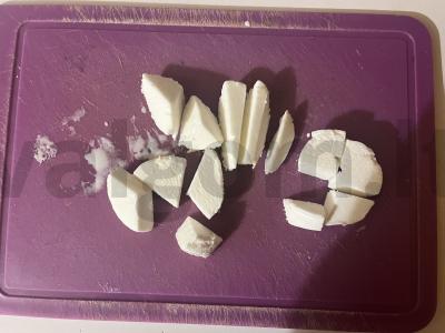 Tirštas šokoladinis pieno kokteilis su ledais Žingsnis 1