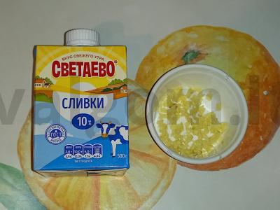 Tigro krevetės su tagliatelle makaronais pomidorų-grietinėlės padaže Žingsnis 6