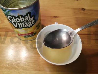 Ananasų želė iš konservuotų ananasų Žingsnis 4