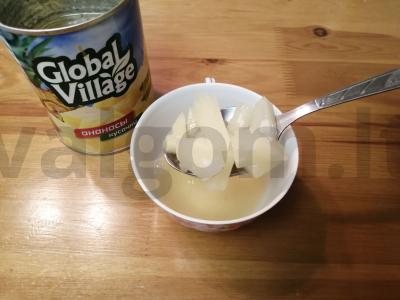 Ananasų želė iš konservuotų ananasų Žingsnis 5