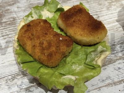 Namų burgeris su vištienos stripsais Žingsnis 6