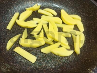 Daržovių troškinys su sūriu pietums Žingsnis 1