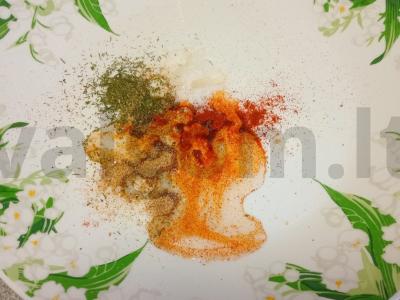 Keptas kvapnus bėgių bulvės Žingsnis 2