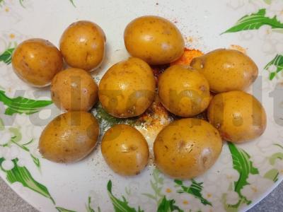 Keptas kvapnus bėgių bulvės Žingsnis 3