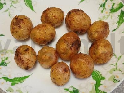 Keptas kvapnus bėgių bulvės Žingsnis 6