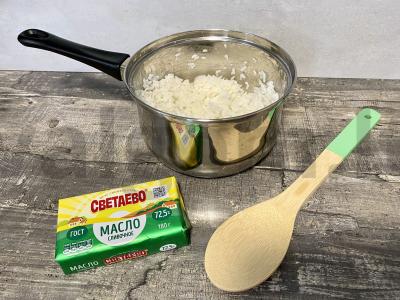 Grietininiai ryžiai su vištiena ir sezamu Žingsnis 4