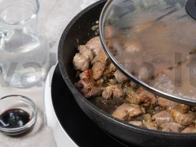 Vištienos subproduktų kuchmači Žingsnis 5