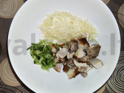 Salotas „Obžorka“ Žingsnis 3