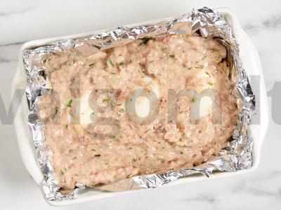 Faršo ritinys su kiaušiniu Žingsnis 7