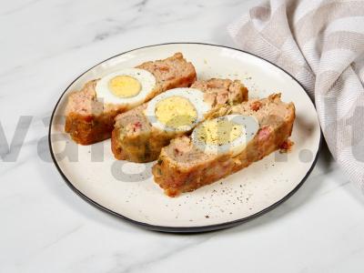 Faršo ritinys su kiaušiniu pagrindine nuotrauka