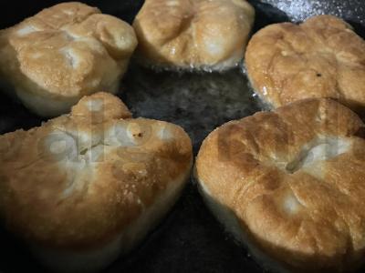 Pyragėliai su keptais grybais ir bulvėmis Žingsnis 12