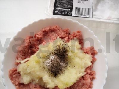 Lizdai su bulvių koše Žingsnis 3