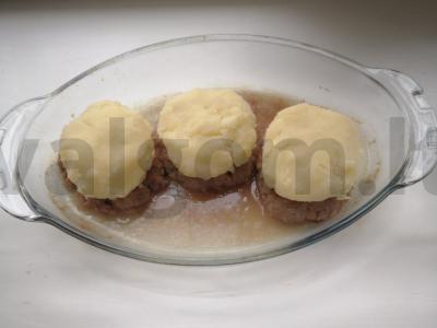 Lizdai su bulvių koše Žingsnis 11