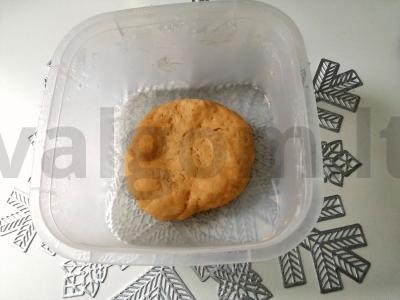 Persikų sūrio pyragas Žingsnis 1