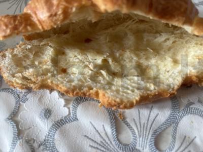 Kriokantis kruasanas su sotia įdaru ir grietinės padažu Žingsnis 3