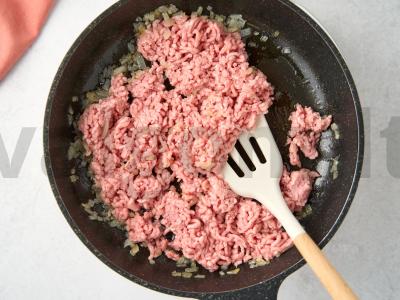 Įdaras iš faršo su grietine Žingsnis 3