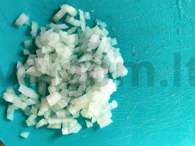 Salotas „Mimoza su lašiša“ Žingsnis 2