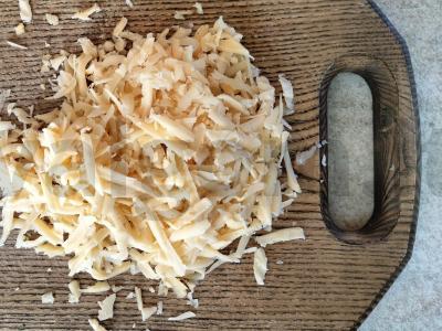 Salotas „Mimoza su lašiša“ Žingsnis 4