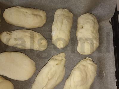 Kibinai su obuoliu ir bananais Žingsnis 5