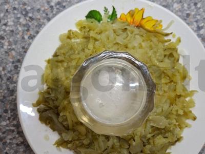 Rytinis salotas su žuvies konservais ir bulvėmis Žingsnis 6