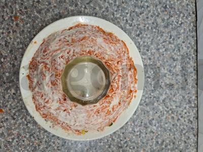 Rytinis salotas su žuvies konservais ir bulvėmis Žingsnis 13