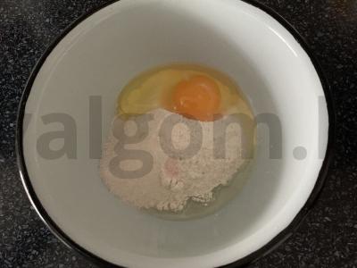 Blynai su ledais desertui Žingsnis 1