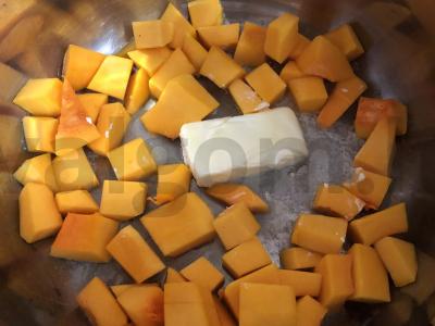 Kukurūzų košė su moliūgo gabaliukais Žingsnis 3