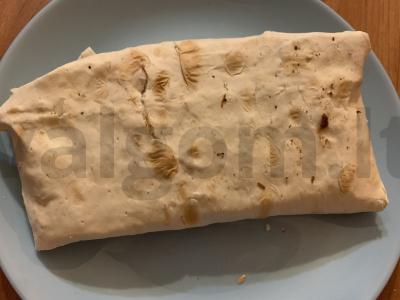 Krevetėmis užpildytas ritinys pagrindine nuotrauka