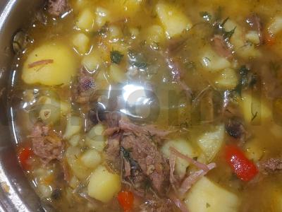 Bulvės su troškiniu Žingsnis 5