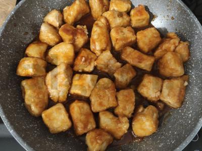 Vištiena kinų stiliumi saldžiarūgščiame padaže Žingsnis 5