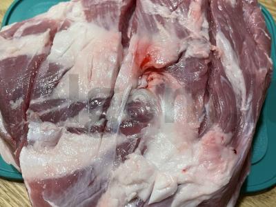 Avinžirnių pečių su sutrintais agurkais Žingsnis 2