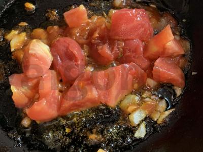 Pomidorų sriuba su pienu Žingsnis 4