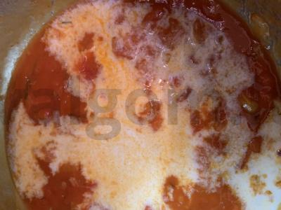 Pomidorų sriuba su pienu Žingsnis 7