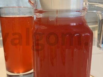 Raudonųjų serbentų sultinys pagrindine nuotrauka