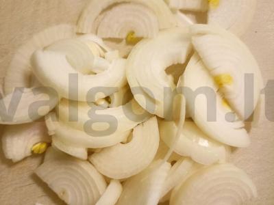 Pate „Grietinėlės kepenys“ Žingsnis 1