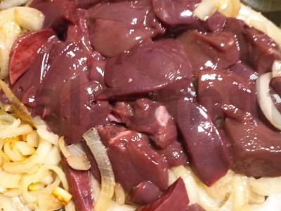 Pate „Grietinėlės kepenys“ Žingsnis 2