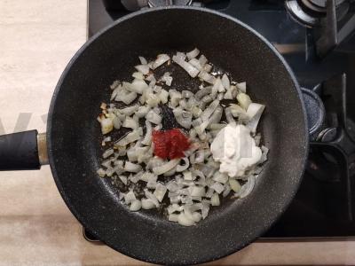 Aštrus virtos žuvies rietas Žingsnis 2