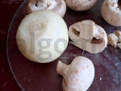 Krepšeliai su faršu ir sūriu šventiniam stalui Žingsnis 2