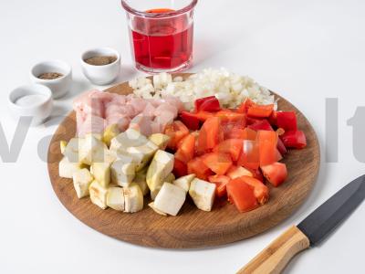 Prieskonių kalakutienos filė su maltu kuminu Žingsnis 1