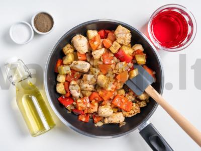 Prieskonių kalakutienos filė su maltu kuminu Žingsnis 2