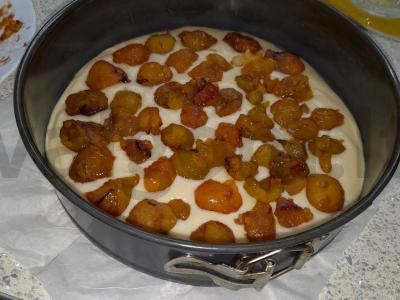 Kefyro slyvų pyragas Žingsnis 6