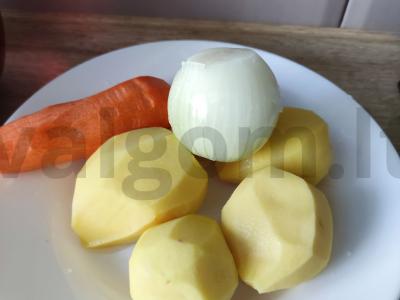 Biudžetinė raudonos žuvies žuvienė Žingsnis 5